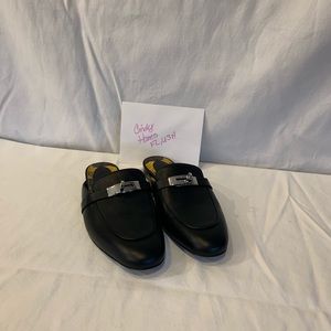 Hermès Kelly buckle mules